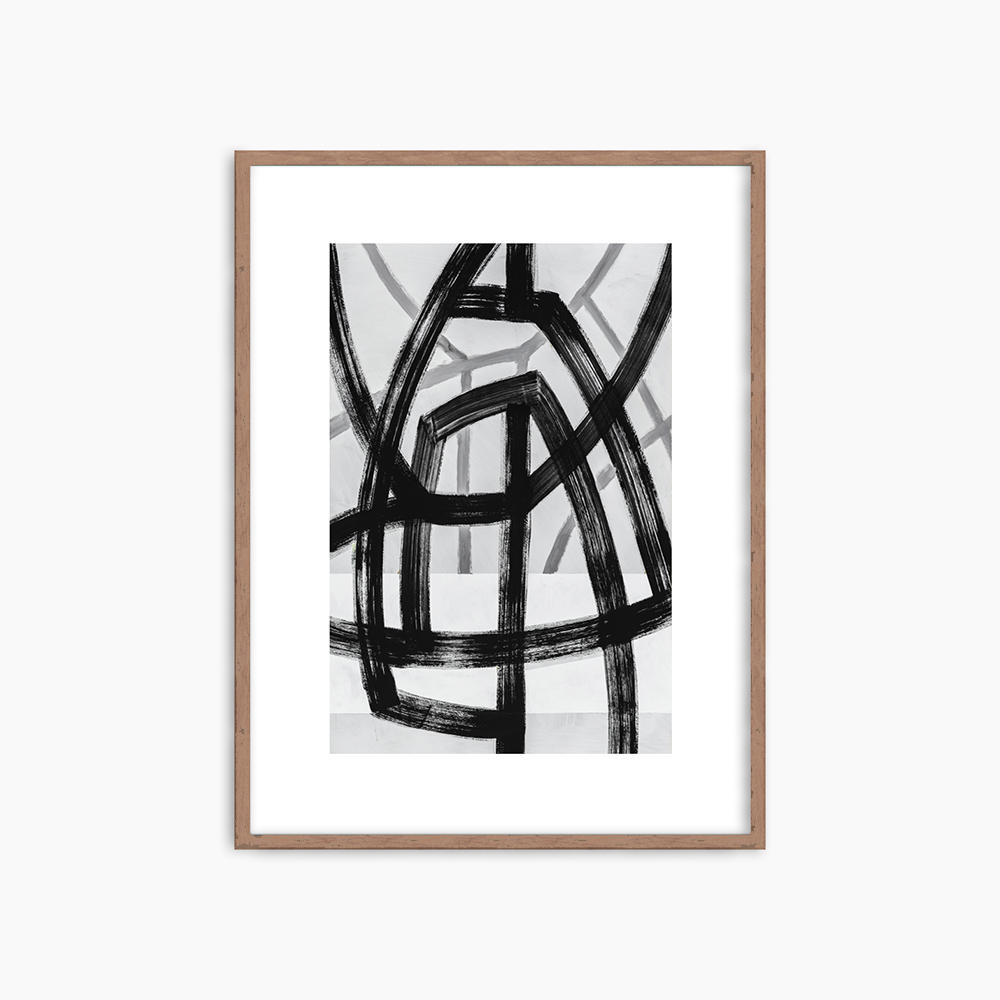Abstract Black Lines